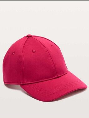 Lululemon "Baller Hat" Baseball Cap In Ruby Red